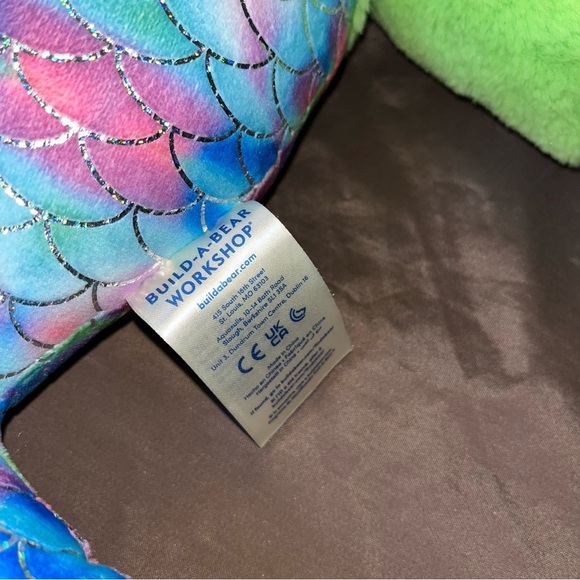 Build a Bear Workshop BAB mermaid frogs Mer-Frog Plush - Picture 3 of 6